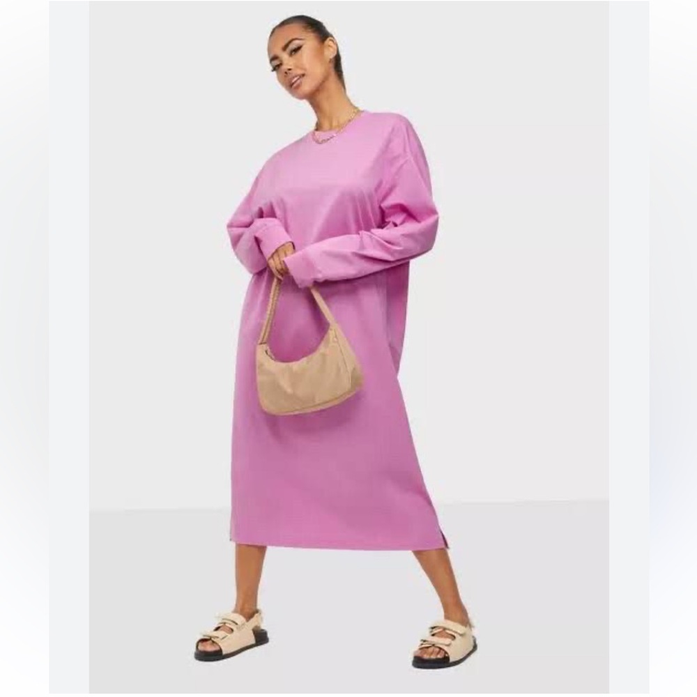 Samsøe Chrome LS Dress Bubble Pink
